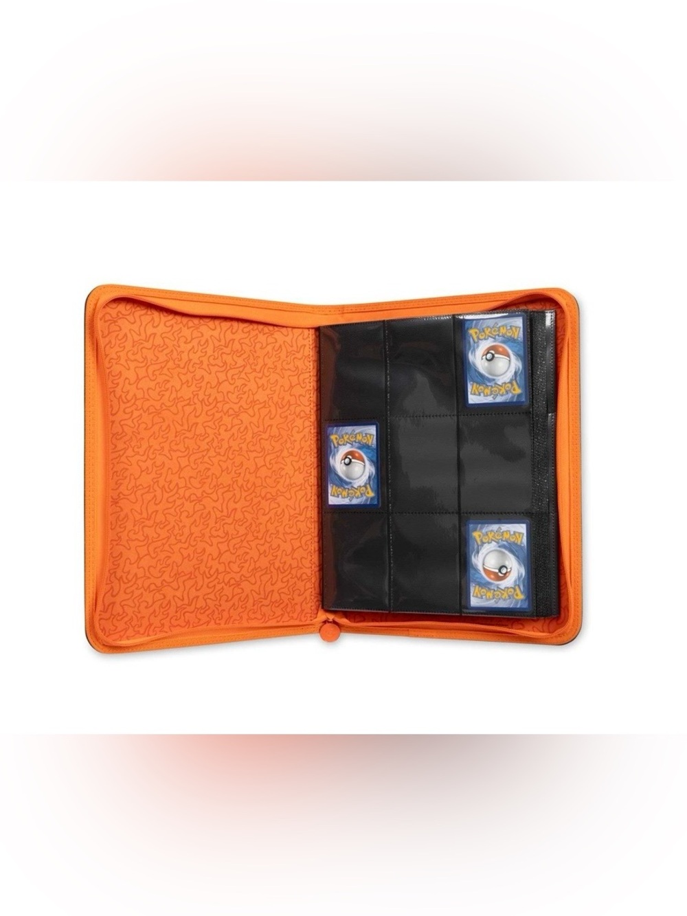 Pokémon TCG Center Scorching Charizard Exclusive Card Premium ZIP Binder NEW! - Picture 3 of 5